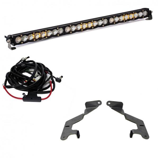 Baja Designs - 30 Inch Grille LED Light Bar Kit For 14-On Toyota Tundra S8 Driving Combo Baja Designs