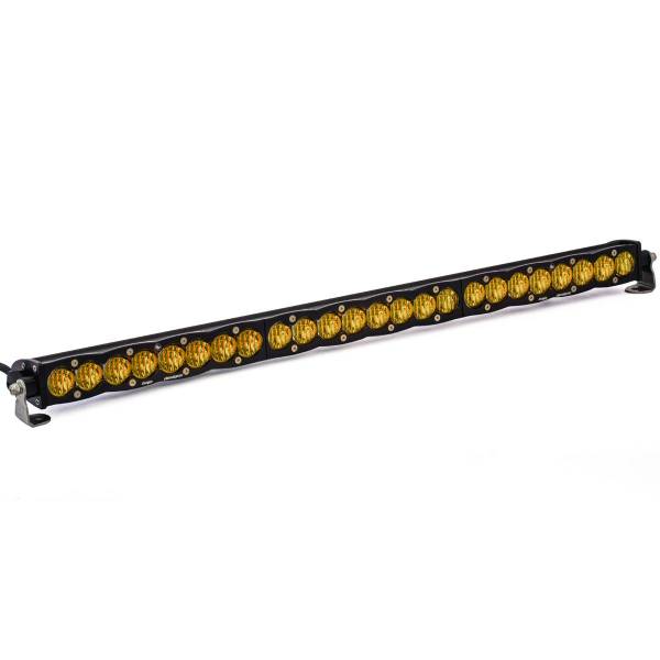 Baja Designs - 30 Inch LED Light Amber Bar Wide Driving Pattern S8 Series Baja Designs