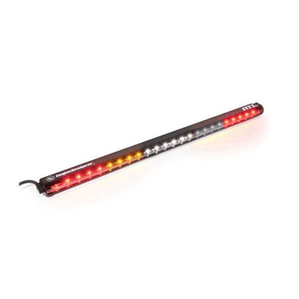 Baja Designs - 30 Inch Light Bar RTL-W Solid Amber, White Center, Flashing Amber Baja Designs