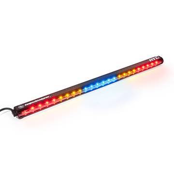 Baja Designs - 30 Inch Light Bar Solid Amber, Blue Center, Flashing Amber RTL-B Baja Designs