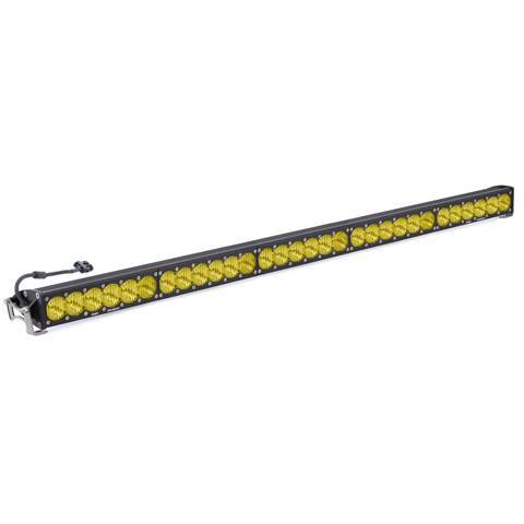 Baja Designs - 50 Inch LED Light Bar Amber Wide Driving Pattern OnX6 Series Baja Designs