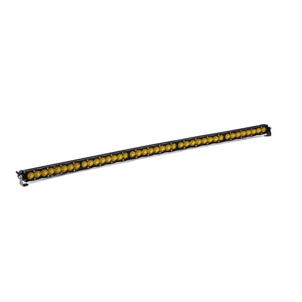 Baja Designs - 50 Inch LED Light Bar Amber Wide Driving Pattern S8 Series Baja Designs