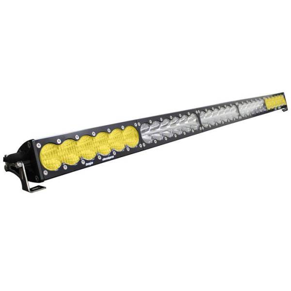 Baja Designs - 50 Inch LED Light Bar Amber/Wide Wide Dual Control Pattern OnX6 Series Baja Designs