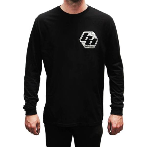 Baja Designs - BD Black Men's Long Sleeve Shirt Extra Large Baja Designs