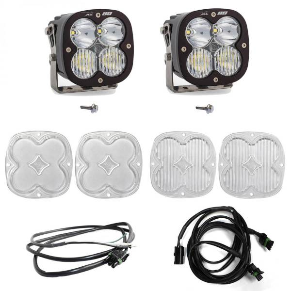 Baja Designs - Bronco A Piller Light Kit 21-Up Ford Bronco XL80 D/C w/Upfitter Baja Designs