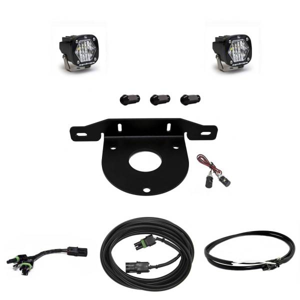 Baja Designs - Bronco Dual S1 W/C Reverse Kit w/Upfitter 21-Up Ford Bronco Baja Designs