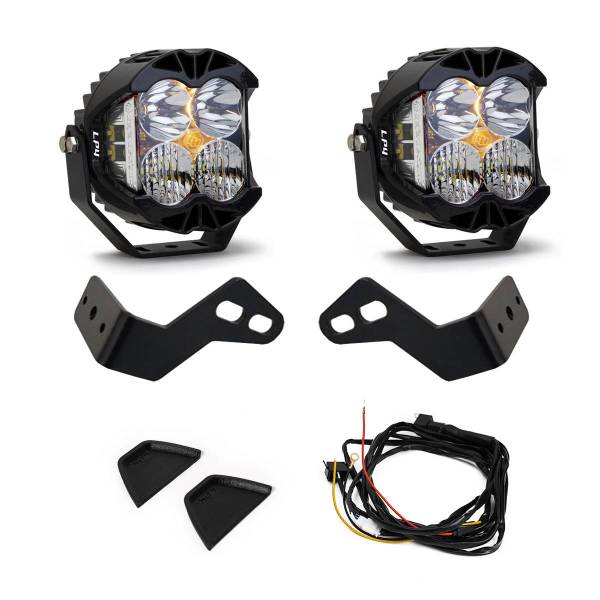 Baja Designs - Can-Am, Maverick R, LP4 A-Pillar Kit Baja Designs