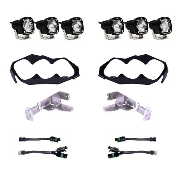 Baja Designs - Can-Am, Maverick R, Triple S1 Headlight Kit Baja Designs