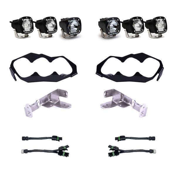 Baja Designs - Can-Am, Maverick R, Triple S1 Unlimited Headlight Kit Baja Designs