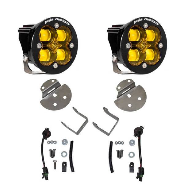 Baja Designs - Canyon/Colorado Fog Light SAE Fog Pocket Kit Amber FPK 15-19 Canyon/Colorado Baja Designs