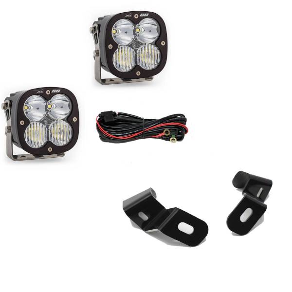 Baja Designs - Dodge Ram LED Light Pods For Ram 2500/3500 19-On A-Pillar Kits XL 80 Driving Combo Baja Designs