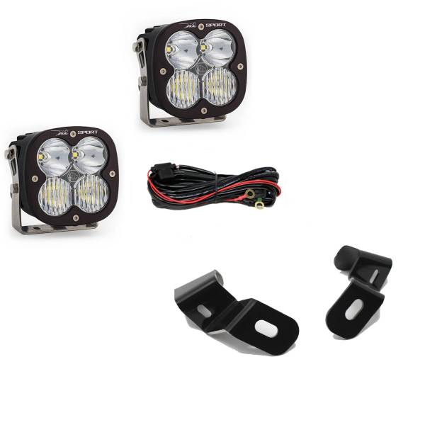 Baja Designs - Dodge Ram LED Light Pods For Ram 2500/3500 19-On A-Pillar Kits XL Sport Driving Combo Baja Designs