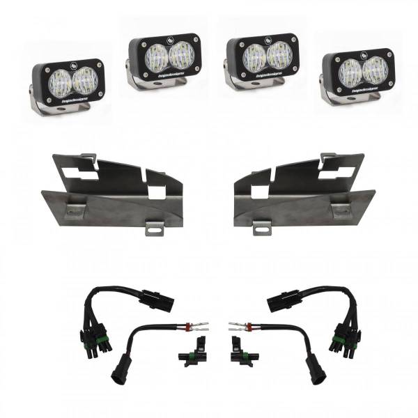 Baja Designs - Dodge Ram Rebel/TRX (19-On) Dual S2 Fog Pocket Kit Baja Designs