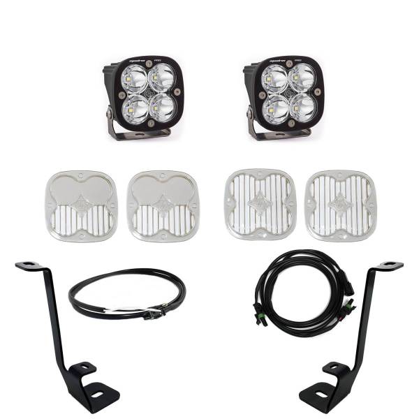 Baja Designs - F-150 A Pillar Kit Squadron Pro Spot 21-On F-150 W/ Upfitter Baja Designs