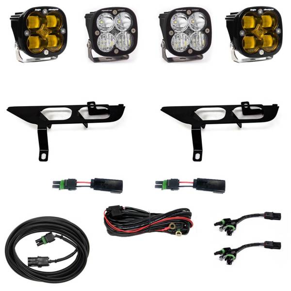 Baja Designs - F-150 Light Kit FPK, SAE Clear/Sport DC w/ DRL 21-Present Ford F150 Baja Designs