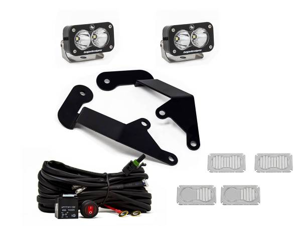 Baja Designs - Ford Bronco Sport A-Pillar Kit S2 Pro Spot Baja Designs