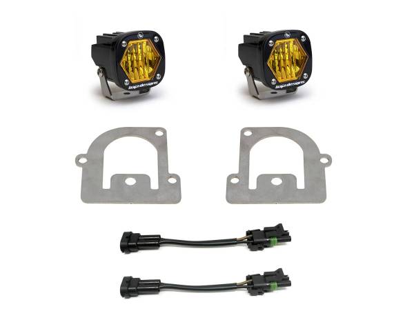 Baja Designs - Ford Bronco Sport S1 Fog Light Kit Amber W/C Baja Designs