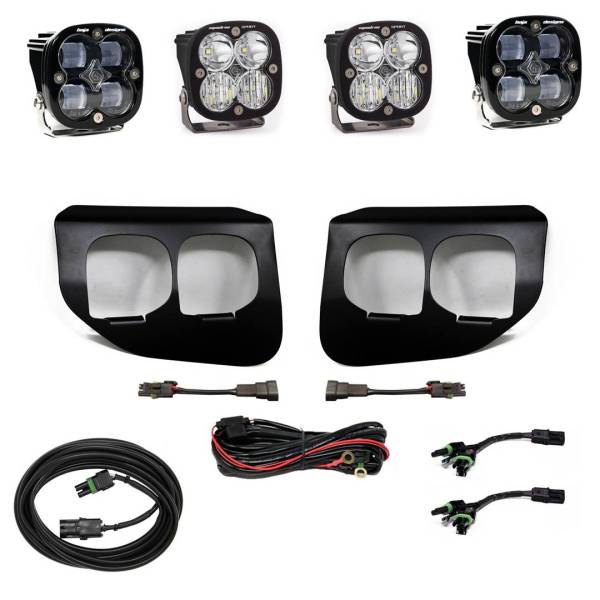 Baja Designs - Ford Super Duty (20-22) Fog Lights Dual FPK SAE/Sport DC Baja Designs