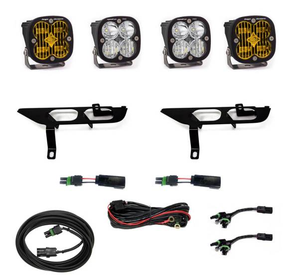 Baja Designs - Ford, F150, (21-On), FPK, SAE Amber/Pro DC w/ DRL Baja Designs