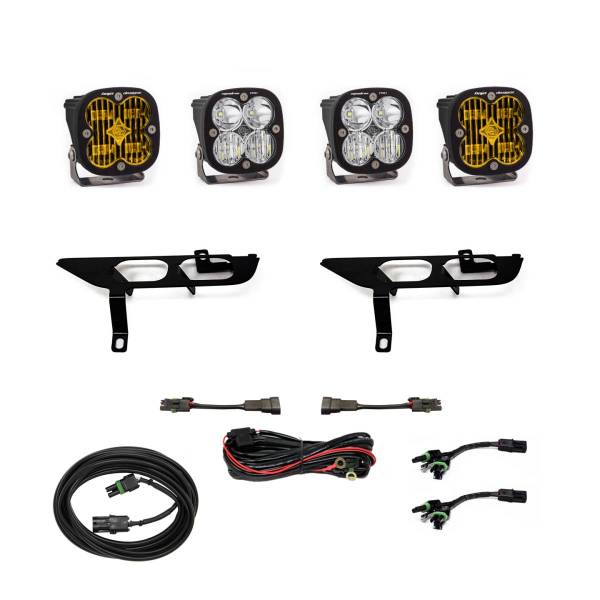 Baja Designs - Ford, F150, (21-On), FPK, SAE Amber/Pro DC w/o DRL Baja Designs