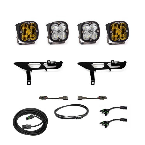 Baja Designs - Ford, F150, (21-On), FPK, SAE Amber/Pro DC, Up w/o DRL