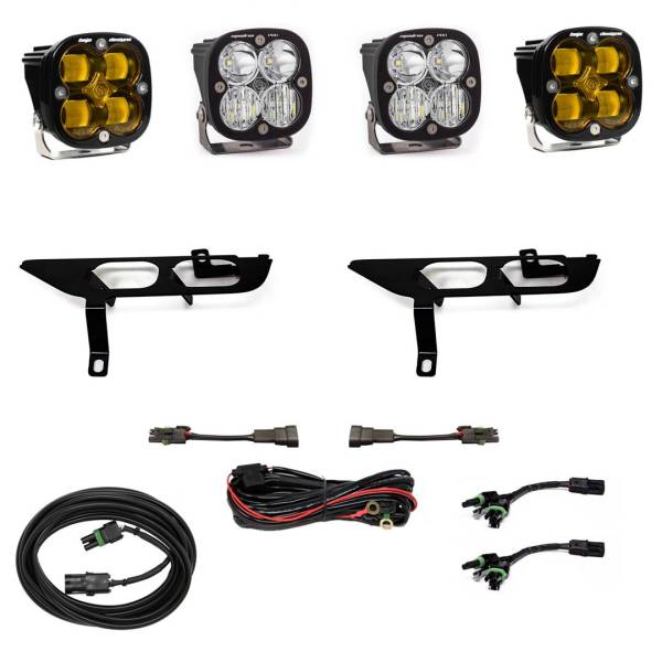 Baja Designs - Ford, F150, (21-On), FPK, SAE Amber/Sport DC w/o DRL Baja Designs