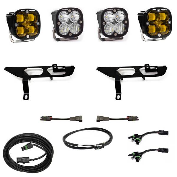 Baja Designs - Ford, F150, (21-On), FPK, SAE Amber/Sport DC, Up w/o DRL Baja Designs