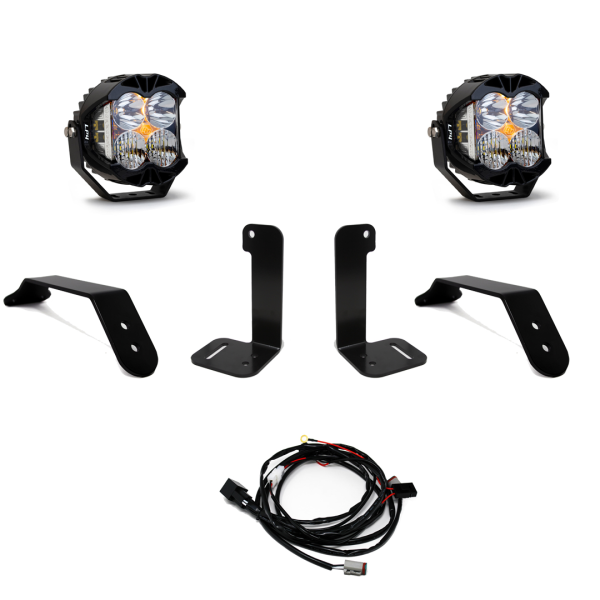 Baja Designs - Jeep JL/JT Dual LP4 Auxiliary Light Kit Baja Designs