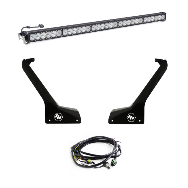 Baja Designs - Jeep JL/JT Roof Bar LED Light Kit 50 Inch OnX6+ Baja Designs