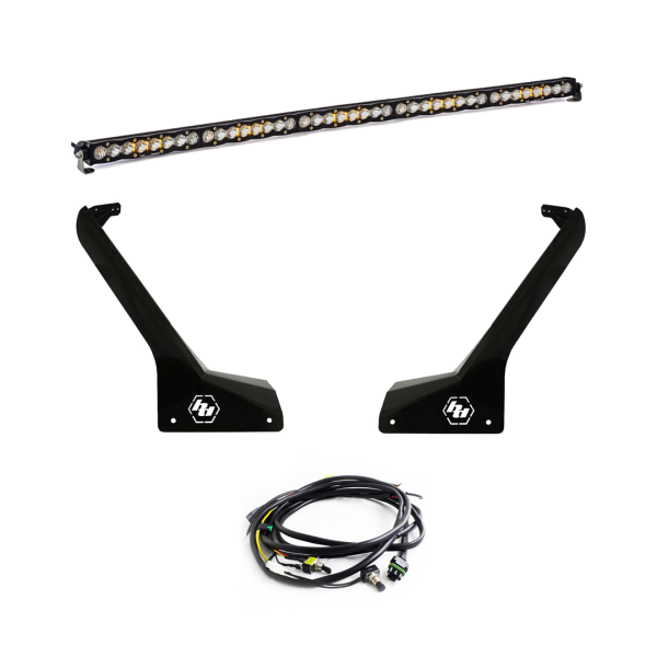 Baja Designs - Jeep JL/JT Roof Bar LED Light Kit 50 Inch S8 Baja Designs