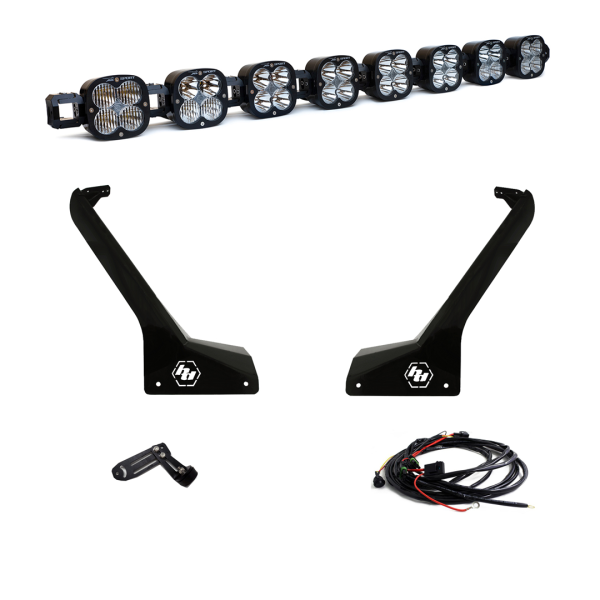 Baja Designs - Jeep JL/JT Roof Bar LED Light Kit 8 XL Linkable Baja Designs