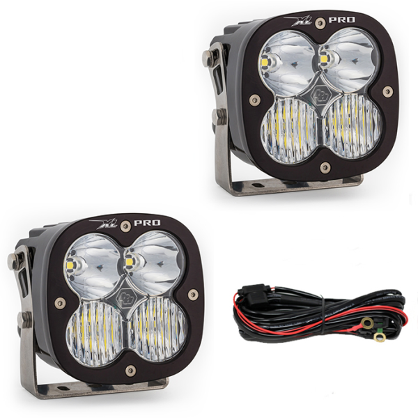 Baja Designs - Jeep JL/JT Rubicon Steel Bumper LED Light Kit XL Pro Baja Designs