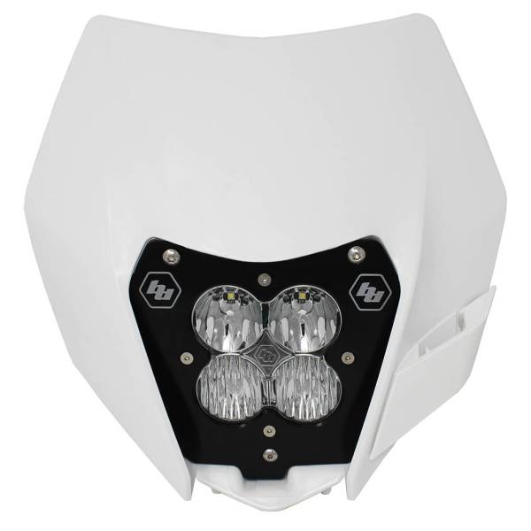 Baja Designs - KTM Headlight Kit DC 14-On W/Headlight Shell White XL Pro Series Baja Designs