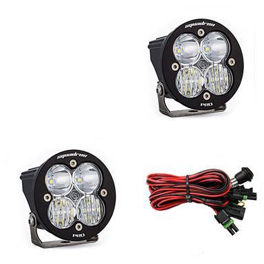 Baja Designs - LED Light Pods Clear Lens Driving/Combo Pair Squadron R Pro Baja Designs