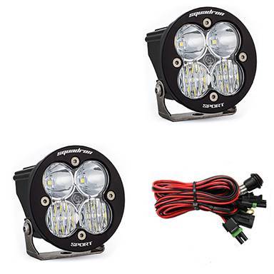 Baja Designs - LED Light Pods Clear Lens Driving/Combo Pair Squadron R Sport Baja Designs