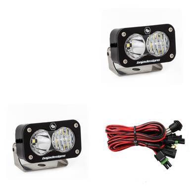 Baja Designs - LED Light Pods Driving Combo Pattern Pair S2 Pro Series Baja Designs