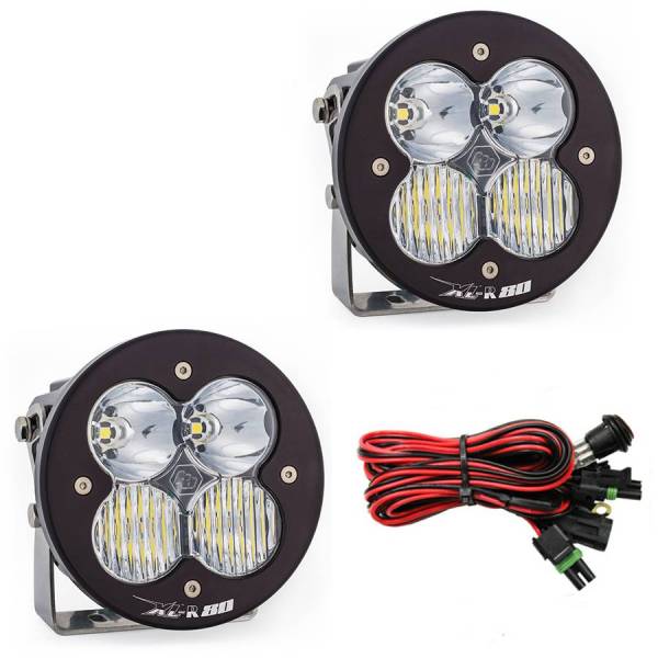 Baja Designs - LED Light Pods Driving Combo Pattern Pair XL R 80 Series Baja Designs