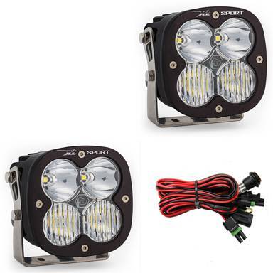 Baja Designs - LED Light Pods Driving Combo Pattern Pair XL Sport Series Baja Designs