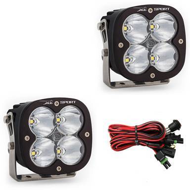 Baja Designs - LED Light Pods High Speed Spot Pattern Pair XL Sport Series Baja Designs