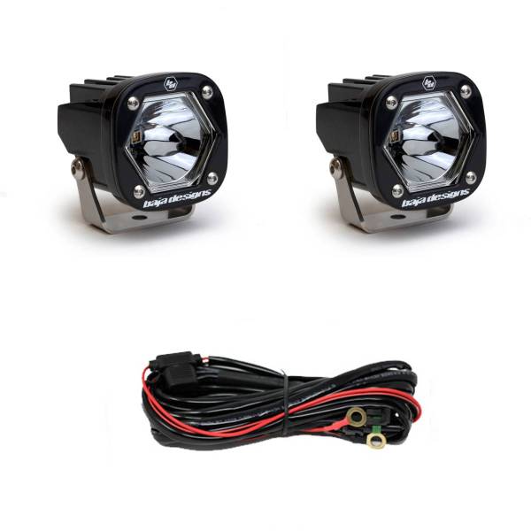 Baja Designs - LED Light Pods S1 Pair Spot Laser LED Backup Kit Baja Designs