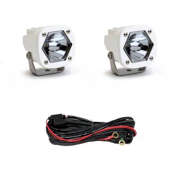 Baja Designs - LED LIght Pods S1 Spot Laser White Pair Baja Designs