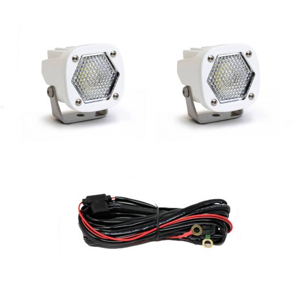 Baja Designs - LED Light Pods S1 Work/Scene White Pair Baja Designs