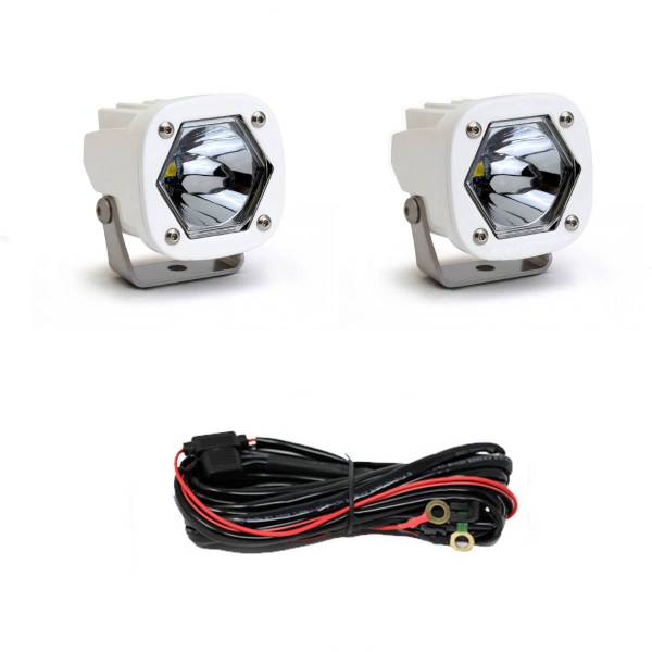 Baja Designs - LED Light Pods SI Spot White Pair Baja Designs