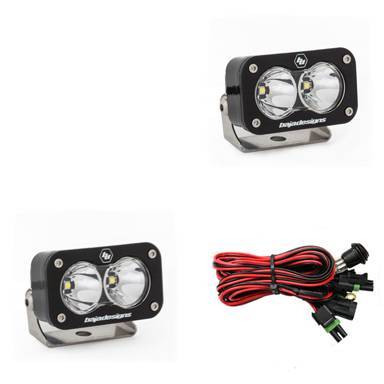 Baja Designs - LED Light Pods Spot Pattern Pair S2 Pro Series Baja Designs