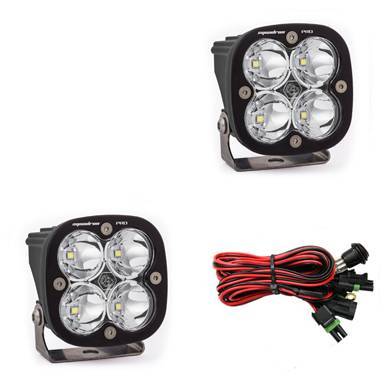 Baja Designs - LED Light Pods Spot Pattern Pair Squadron Pro Series Baja Designs