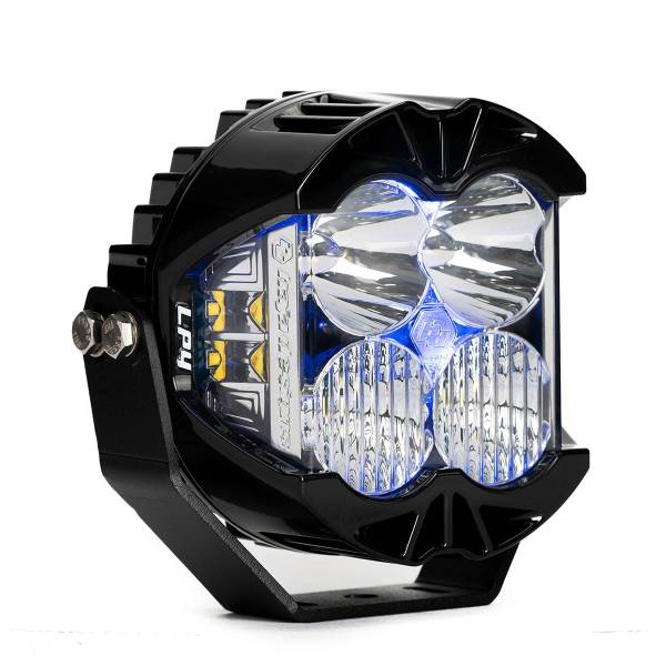 Baja Designs - LP4 Pro LED Auxiliary Light Pod Light Pattern Driving/Combo Blue Backlight Baja Designs