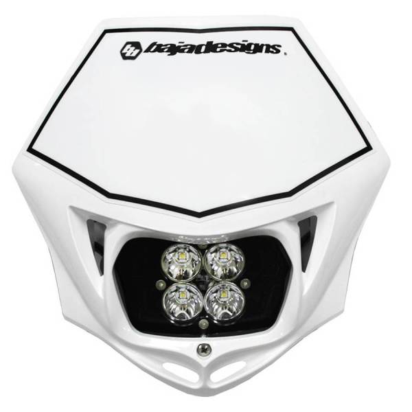 Baja Designs - Motorcycle Headlight A/C LED Race Light White Squadron Pro Baja Designs