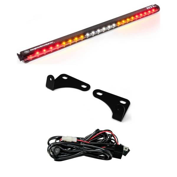 Baja Designs - Polaris RZR 15-18 2 Seat 30 Inch RTL Rear Light Bar with Bracket Kit Baja Designs