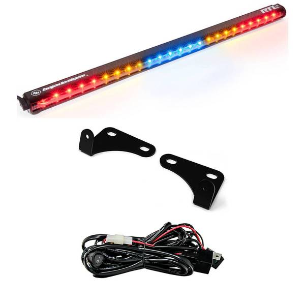 Baja Designs - Polaris RZR 15-18 2 Seat 30 Inch RTL-B Rear Light Bar with Bracket Kit Baja Designs