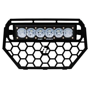 Baja Designs - Polaris RZR Grille and OnX6 LED Light Bar Kit 14-15 Baja Designs